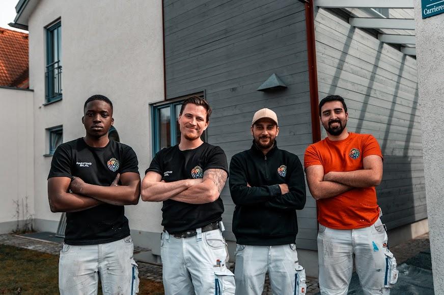 PaintingPhil Team bei einem gemeinsamen Termin in München