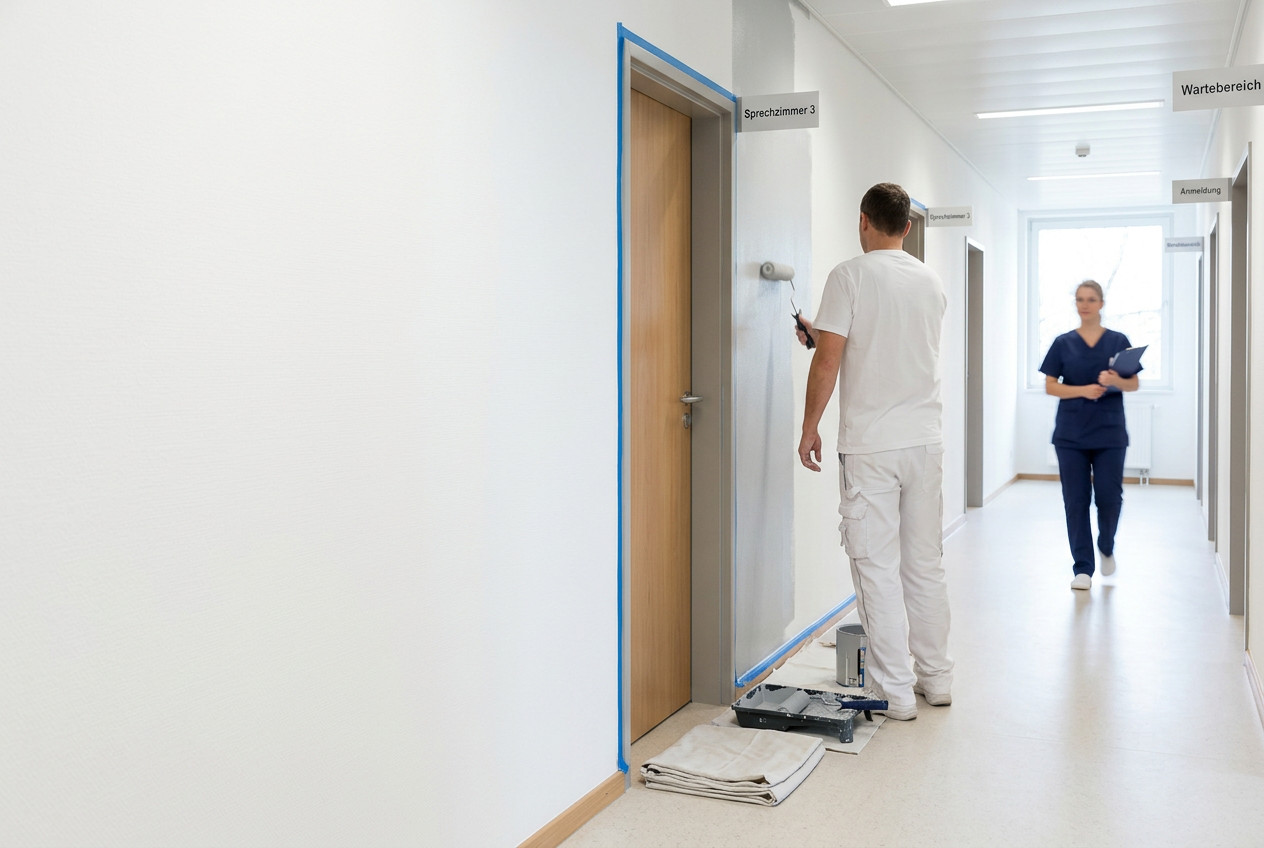 Praxis renovieren im laufenden Betrieb: Ablauf und Projektcheck für München