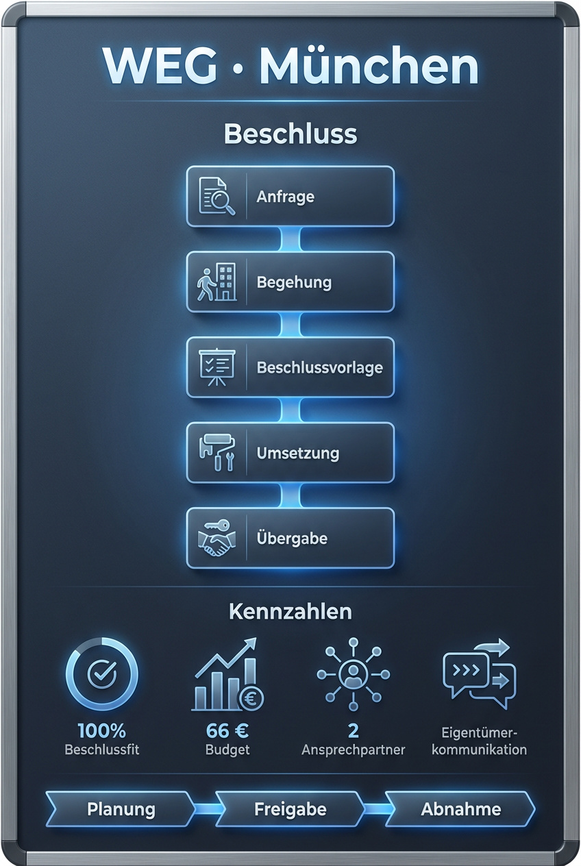 Infografik für WEG München